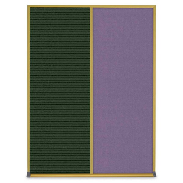 Single Door Radius Corkboard, 24"X36", S